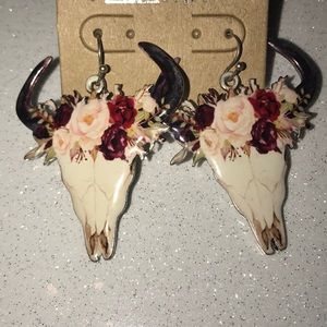 Skull Head Earrigs
